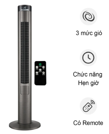 QUẠT THÁP LÀM MÁT SHIMONO TF46LE - HÀNG CHÍNH HÃNG