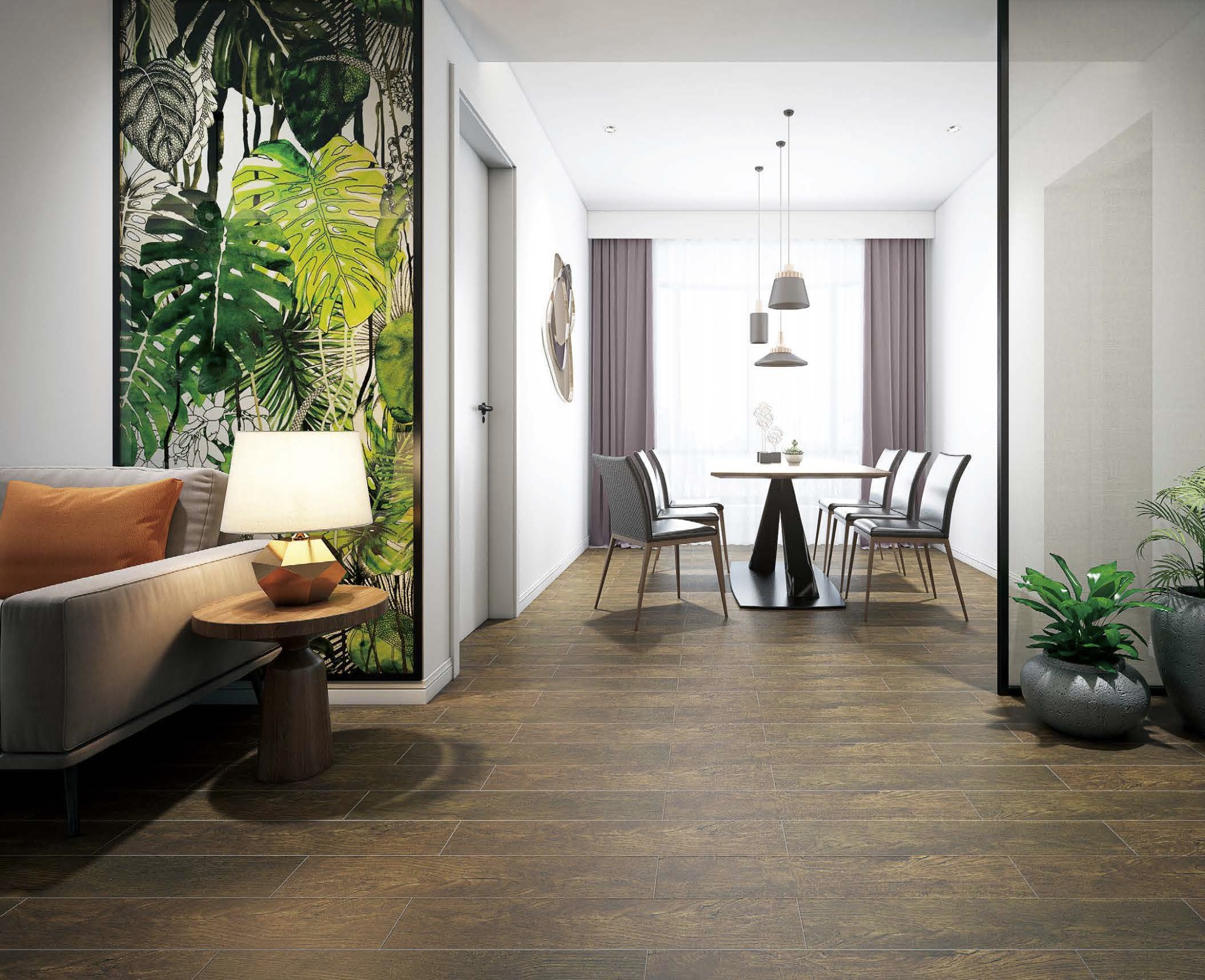 GẠCH GIẢ GỖ - VÂN GỖ CHAMPION Milano - C57635 - Ảnh 5