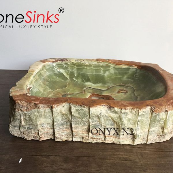 LAVABO ĐÁ TỰ NHIÊN ONYX N2 - Ảnh 4
