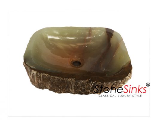 LAVABO ĐÁ TỰ NHIÊN ONYX N1 - Ảnh 4