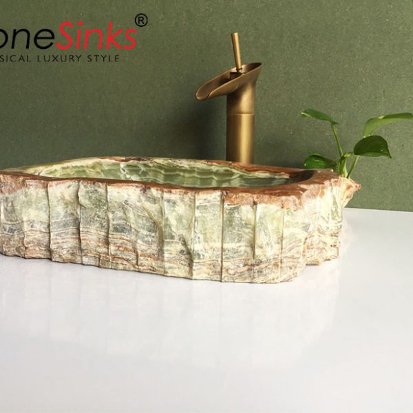 LAVABO ĐÁ TỰ NHIÊN ONYX N2 - Ảnh 5