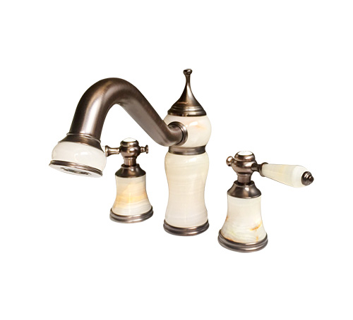 Vòi Lavabo rửa bằng đồng đệm đá BCF3/B