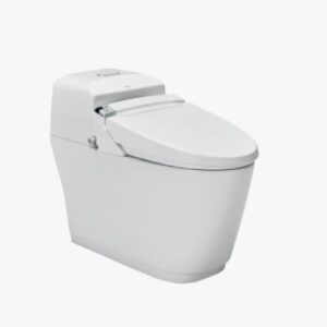 Bồn cầu 1 khối kèm nắp rửa điện tử INAX AC-1032+CW-KA22AVN