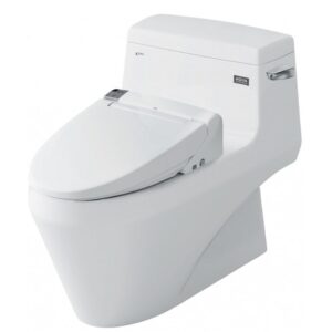 Bồn cầu 1 khối, kèm nắp rửa điện tử INAX - AC-1135+CW-KA22AVN