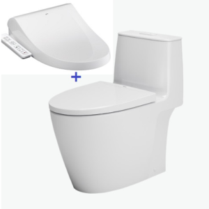 Bồn cầu 1 khối kết hợp nắp rửa điện tử INAX - AC-902/CW-H18VN