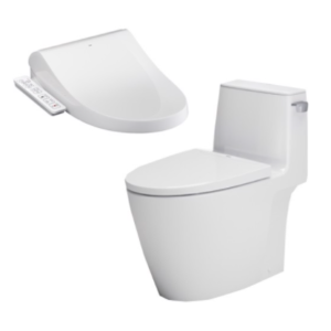 Bồn cầu 1 khối kết hợp nắp rửa điện tử INAX - AC-912/CW-H18VN