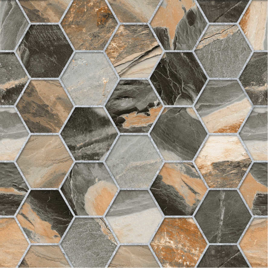 GẠCH CHÂU Á ỐP LÁT ARTURO BLACK 40×40 CM - Ảnh 2