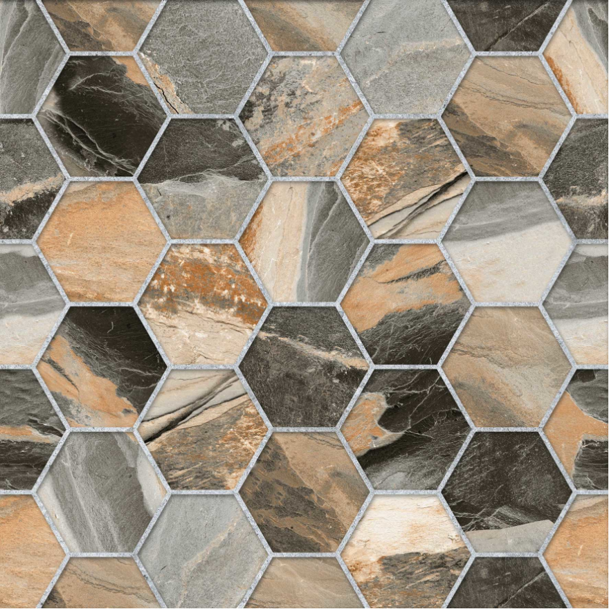 GẠCH CHÂU Á ỐP LÁT ARTURO BLACK 40×40 CM - Ảnh 3