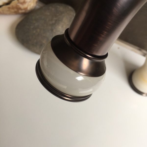 Vòi Lavabo rửa bằng đồng đệm đá BCF2/B - Ảnh 3