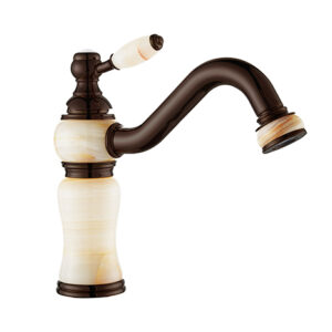 Vòi Lavabo rửa bằng đồng đệm đá BCF2/B