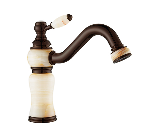 Vòi Lavabo rửa bằng đồng đệm đá BCF2/B