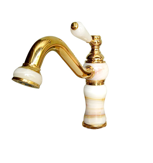 Vòi Lavabo rửa bằng đồng đệm đá BCF2/G