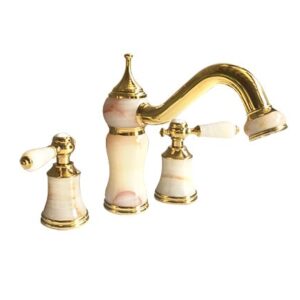 Vòi Lavabo rửa bằng đồng đệm đá BCF3/G