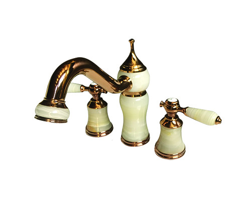 Vòi Lavabo rửa bằng đồng đệm đá BCF3/R