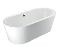 BỒN TẮM COTTO - MÀU TRẮNG - BT207EP(H) WH