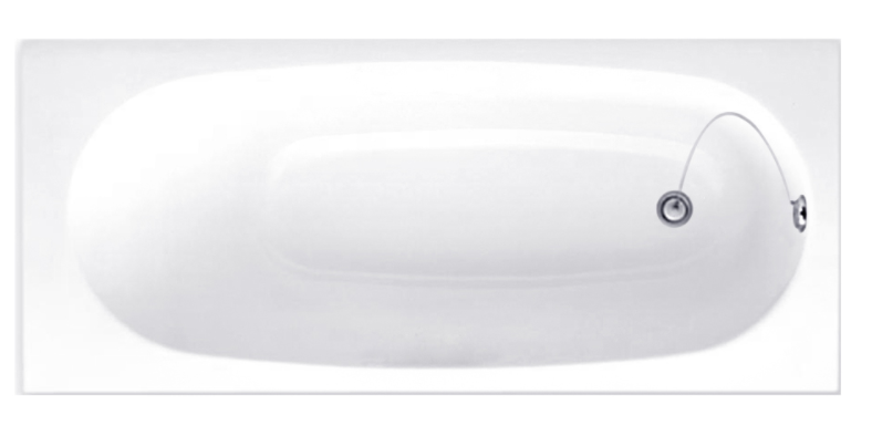 BỒN TẮM COTTO - MÀU TRẮNG - BT216D(H) WH