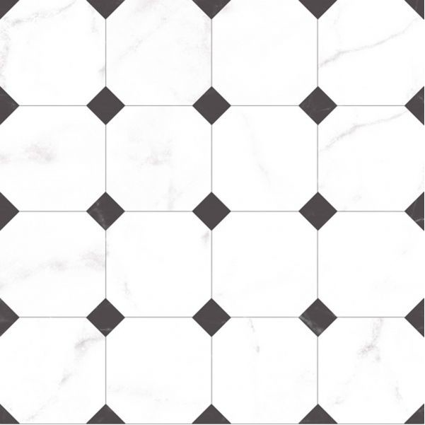 GẠCH CHÂU Á ỐP LÁT BUNDHAYA WHITE 40×40 CM