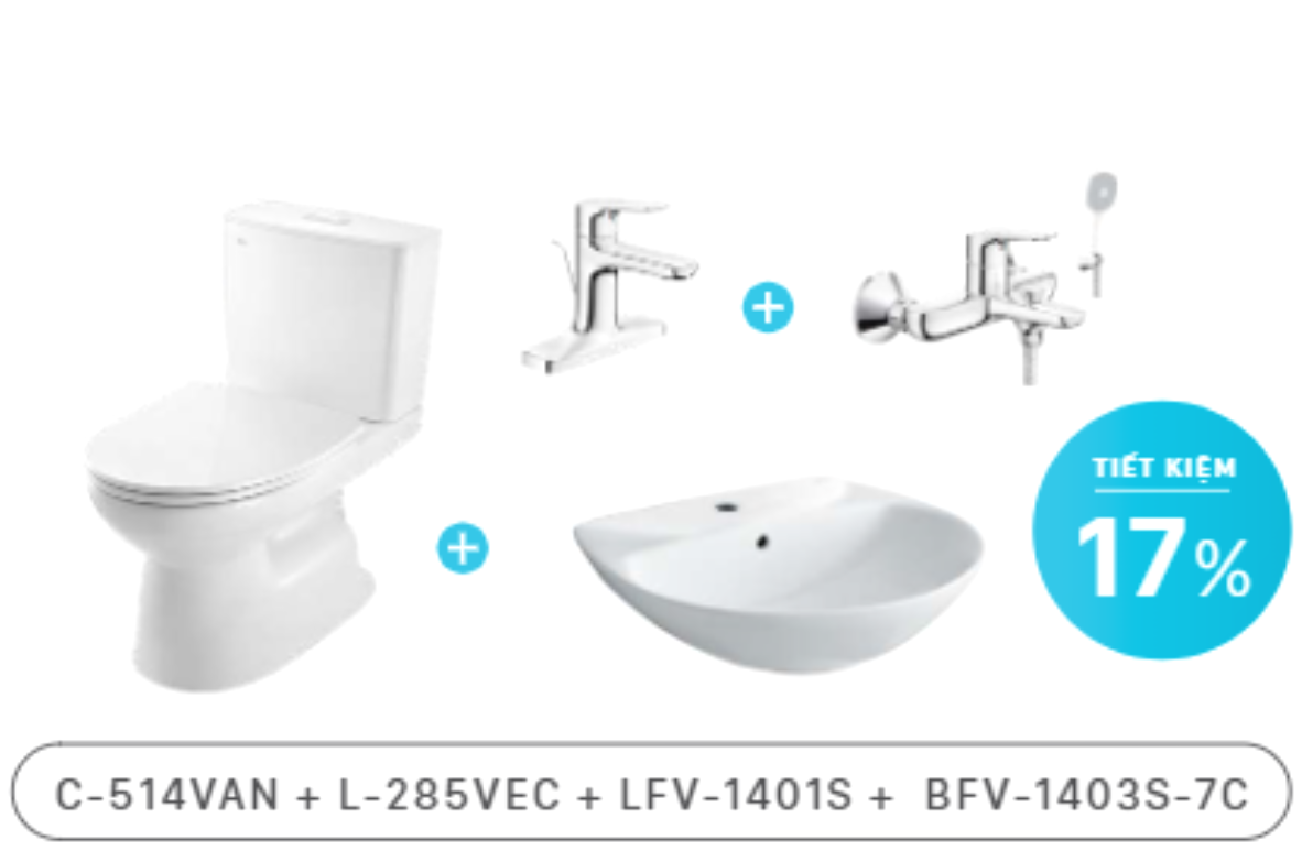 COMBO: C-514VAN + L-285VEC + LFV-1401S + BFV-1403S-7C