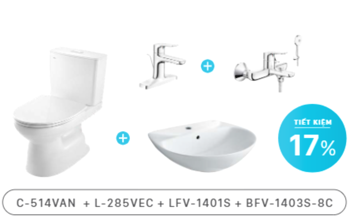 COMBO: C-514VAN + L-285VEC + LFV-1401S + BFV-1403S-8C