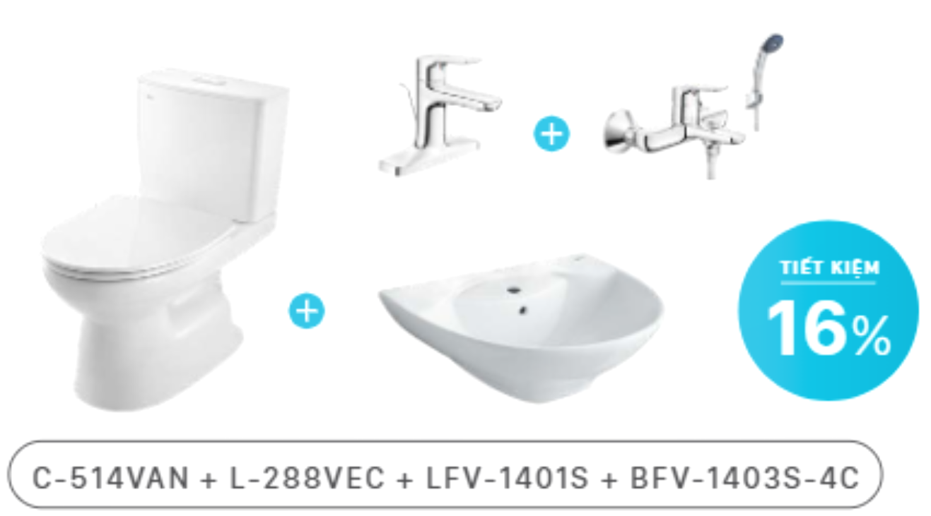 COMBO: C-514VAN + L-288VEC + LFV-1401S + BFV-1403S-4C