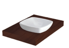 CHẬU RỬA MẶT COTTO - MÀU TRẮNG - C0003