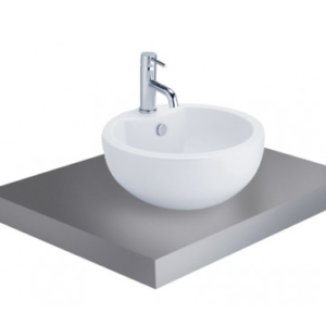 CHẬU RỬA MẶT COTTO - MÀU TRẮNG - C0007