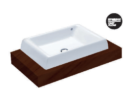 CHẬU RỬA MẶT COTTO - MÀU TRẮNG - C00247