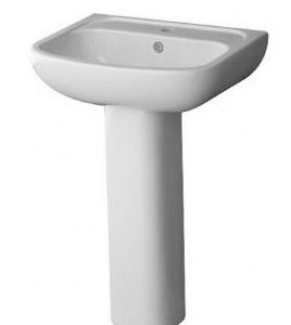 CHẬU RỬA MẶT COTTO - MÀU TRẮNG - C0141/C4141