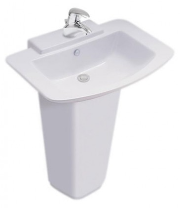 CHẬU RỬA MẶT COTTO - MÀU TRẮNG - C01467/C4116