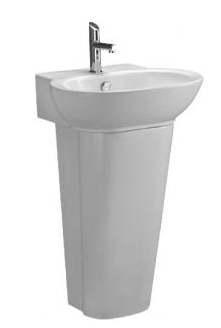 CHẬU RỬA MẶT COTTO - MÀU TRẮNG - C01557/C4155