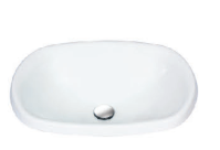 CHẬU RỬA LAVABO COTTO DƯƠNG VÀNH DÒNG CHLOE C05867
