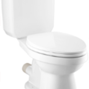 Bồn cầu hai khối, màu trắng - C1374