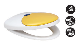 NẮP BỒN CẦU COTTO - MÀU TRẮNG - C9111