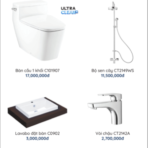 COMBO 23 COTTO: C101907 + C0902 + CT2149WS + CT2142A