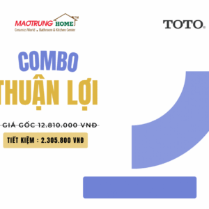 COMBO THIẾT BỊ VỆ SINH TOTO CƠ BẢN 7