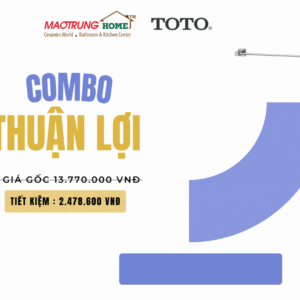 COMBO THIẾT BỊ VỆ SINH TOTO CƠ BẢN 6