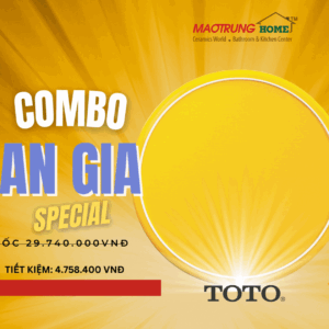 THIẾT BỊ VỆ SINH TOTO - COMBO AN GIA 4