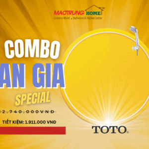 THIẾT BỊ VỆ SINH TOTO - COMBO AN GIA 2