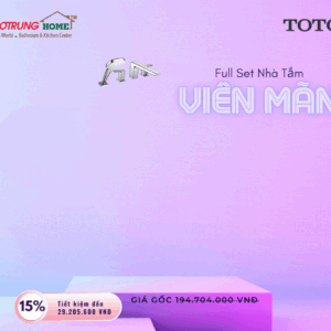THIẾT BỊ VỆ SINH TOTO - COMBO VIÊN MÃN