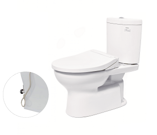 Bồn Cầu TOTO CS325DRE2 Hai Khối Nắp Cơ