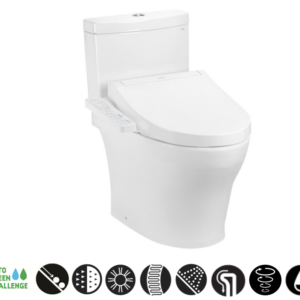 Bồn cầu hai khối, kèm nắp rửa điện tử WASHLET dòng C2 - CS769DRW16