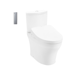 Bồn cầu TOTO hai khối, kèm nắp rửa điện tử WASHLET dòng S7 - CS838CDW12