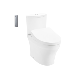 Bồn cầu hai khối, kèm nắp rửa điện tử WASHLET dòng S7 - CS948CDW12
