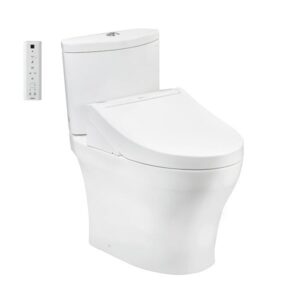 Bồn cầu TOTO hai khối, kèm nắp rửa điện tử WASHLET dòng C5 - CS838DW14