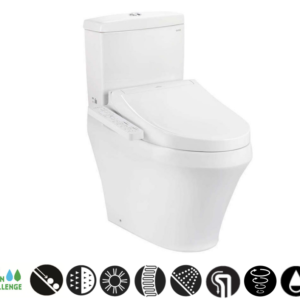 Bồn cầu hai khối, kèm nắp rửa điện tử WASHLET dòng C2 - CS948DW16