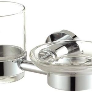 KỆ LY KẾT HỢP KỆ XÀ PHÒNG COTTO - CT0028(HM)