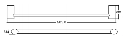THANH TREO KHĂN 60.3 cm - CT0222 - Ảnh 2