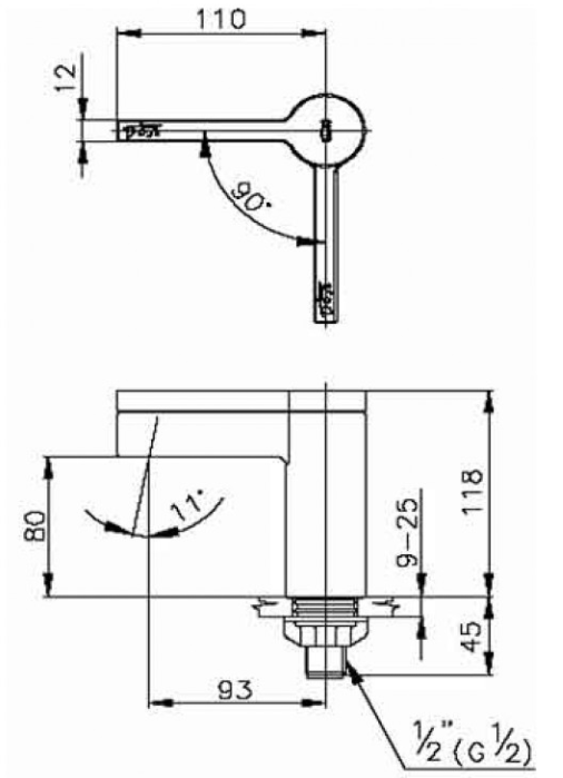 Vòi Lavabo COTTO - CT1052 - Ảnh 2