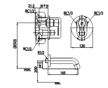 CỦ SEN TẮM COTTO - CT2152A - Ảnh 4