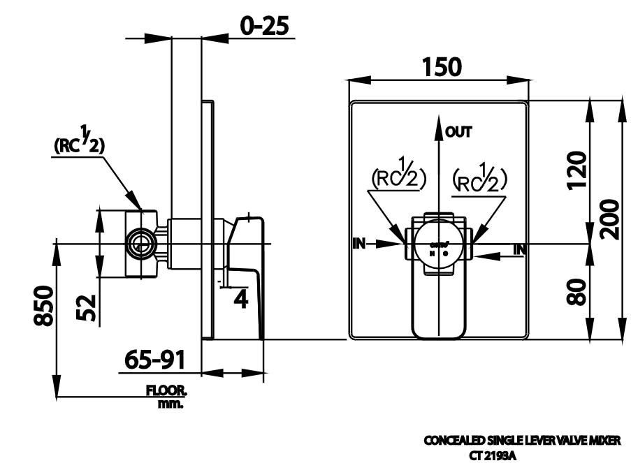 CỦ SEN TẮM COTTO - CT2193A - Ảnh 2
